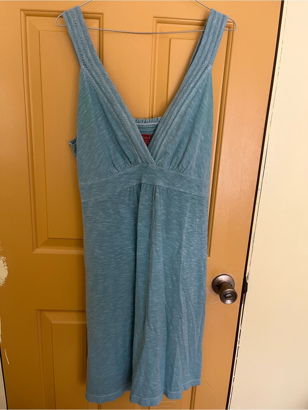 Tommy Bahama Light Blue V-Neck Dress